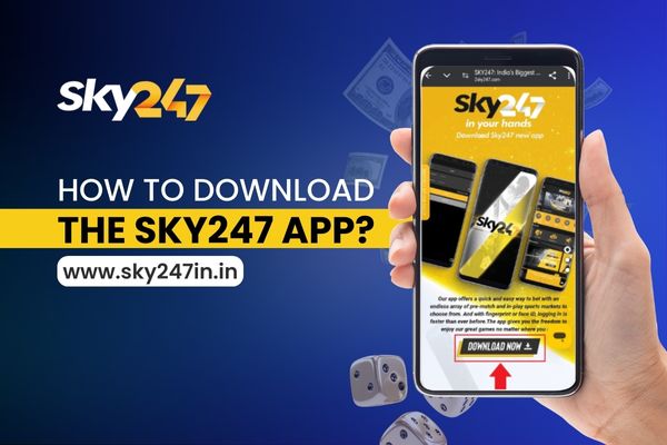 Step-by-step guide to download the Sky247 app